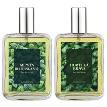 Kit Perfume Masc. Menta E Hortelã Brava Refrescante 100Ml