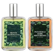 Kit Perfume Masc. Menta E Patchouli Dark Misterioso 100Ml
