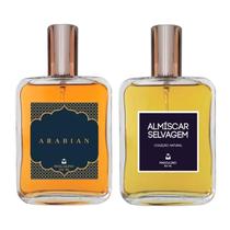 Kit Perfume Masculino - Arabian + Almíscar Selvagem 100ml - Essência do Brasil