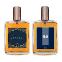 Kit Perfume Masculino - Arabian + Eros 100ml