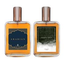 Kit Perfume Masculino - Arabian + Patchouli Forest 100ml Kit Perfume Masculino - Arabian + Patchouli Forest 100ml