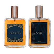 Kit Perfume Masculino - Arabian + Patchouli Ocean 100ml