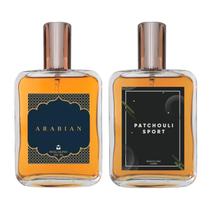 Kit Perfume Masculino - Arabian + Patchouli Sport 100Ml