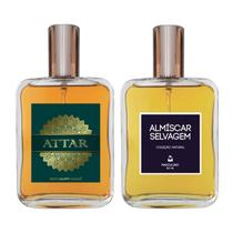 Kit Perfume Masculino - Attar + Almíscar Selvagem 100ml