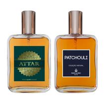 Kit Perfume Masculino - Attar + Patchouli Clássico 100ml Kit Perfume Masculino - Attar + Patchouli Clássico 100ml