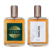 Kit Perfume Masculino - Attar + Patchouli Timeless 100ml