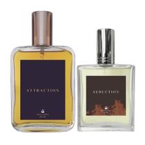 Kit Perfume Masculino Attraction 100ml + Seduction 50ml