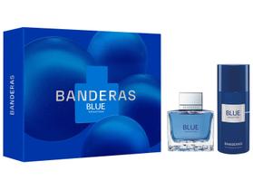 Kit Perfume Masculino Banderas Blue Seduction 1 Eau de Toilette de 100ml + 1 Desodorante Spray de 150ml Kit Perfume Masculino Banderas Blue Seduction 1 Eau de Toilette de 100ml + 1 Desodorante Spray de 150ml