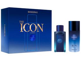 Kit Perfume Masculino Banderas The Icon Supreme 1 Eau de Parfum de 100ml + 1 Desodorante Spray de 150ml Kit Perfume Masculino Banderas The Icon Supreme 1 Eau de Parfum de 100ml + 1 Desodorante Spray de 150ml