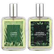 Kit Perfume Masculino: Capim Limão E Copaíba Amônica 100Ml Kit Perfume Masculino: Capim Limão E Copaíba Amônica 100Ml