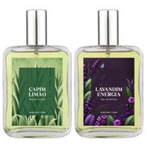 Kit Perfume Masculino: Capim Limão E Lavandim Energia 100Ml