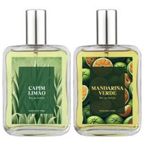 Kit Perfume Masculino: Capim Limão E Mandarina Verde 100Ml