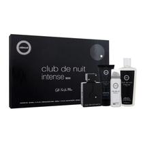 Kit Perfume Masculino Club de Nuit Intense de Armaf EDT 105ml + Shower Gel 100ml + Shampoo 250ml + Desodorante Corporal Kit Perfume Masculino Club de Nuit Intense de Armaf EDT 105ml + Shower Gel 100ml + Shampoo 250ml + Desodorante Corporal