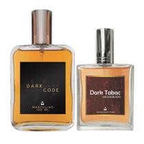 Kit Perfume Masculino Dark Code 100ml + Dark Tabac 50ml