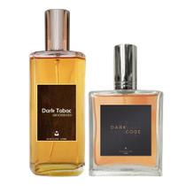 Kit Perfume Masculino Dark Tabac 100Ml + Dark Code 50Ml