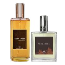 Kit Perfume Masculino Dark Tabac 100ml + Seduction 50ml Kit Perfume Masculino Dark Tabac 100ml + Seduction 50ml