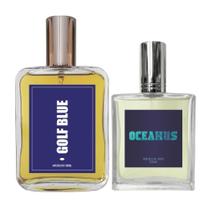 Kit Perfume Masculino Golf Blue 100Ml + Oceanus 50Ml