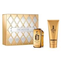 Kit Perfume Masculino Million Gold de Rabanne EDP 50ml + Shower Gel 100ml Kit Perfume Masculino Million Gold de Rabanne EDP 50ml + Shower Gel 100ml