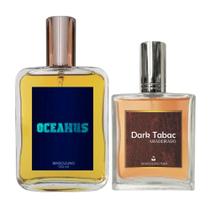 Kit Perfume Masculino Oceanus 100ml + Dark Tabac 50ml
