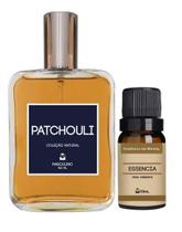 Kit Perfume Masculino Patchouli 100ml + Essência D Patchouli