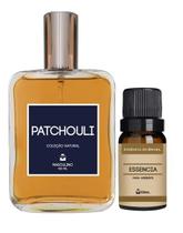 Kit Perfume Masculino Patchouli 100Ml + Essência D Patchouli