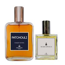 Kit Perfume Masculino - Patchouli 100Ml + Marcopolo 30Ml Kit Perfume Masculino - Patchouli 100Ml + Marcopolo 30Ml