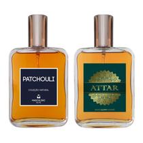Kit Perfume Masculino - Patchouli Clássico + Attar 100Ml