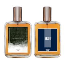Kit Perfume Masculino - Patchouli Forest + Eros 100ml Kit Perfume Masculino - Patchouli Forest + Eros 100ml