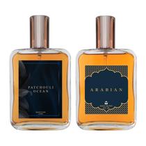 Kit Perfume Masculino - Patchouli Ocean + Arabian 100Ml