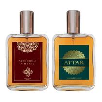 Kit Perfume Masculino - Patchouli Pimenta + Attar 100ml