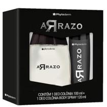 Kit Perfume Masculino Phytoderm Arrazo 100ml e Body Spray 120ml Kit Perfume Masculino Phytoderm Arrazo 100ml e Body Spray 120ml