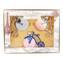 Kit Perfume Montanne I Love Luxe 25ml - I Love Glamour 25ml - Lovely Heart Luxe 25ml Bicicleta