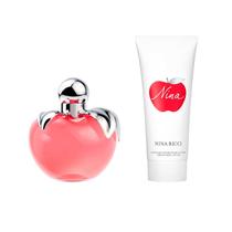 Kit Perfume Nina Ricci Nina Eau de Toilette 80ml + Body Lotion 75ml Feminino Kit Perfume Nina Ricci Nina Eau de Toilette 80ml + Body Lotion 75ml Feminino