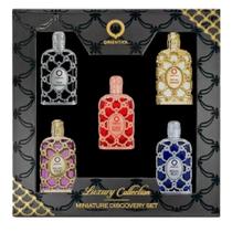 Kit Perfume Orientica Luxury Collection Miniatura 5 pcs EDP Unissex 7,5ml
