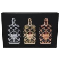 Kit Perfume Orientica Royal Bleu Unissex 30ml + Amber 30ml + Rouge 30ml