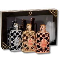 Kit Perfume Orientica Royal Bleu Unissex 30ml, Amber Rouge 30ml e Royal Amber 30ml