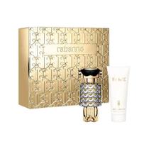 Kit Perfume Paco Rabanne Fame EDP 80ML +Creme +Fame Eau de Parfum 10ML