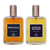 Kit Perfume - Patchouli Clássico + Almíscar Selvagem 100ml