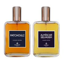 Kit Perfume - Patchouli Clássico + Almíscar Selvagem 100Ml