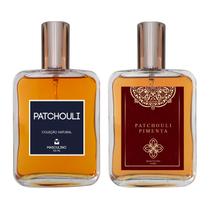 Kit Perfume - Patchouli Clássico + Patchouli Pimenta 100ml Kit Perfume - Patchouli Clássico + Patchouli Pimenta 100ml