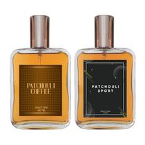Kit Perfume - Patchouli Coffee + Patchouli Sport 100ml Kit Perfume - Patchouli Coffee + Patchouli Sport 100ml