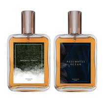 Kit Perfume - Patchouli Forest + Patchouli Ocean 100ml Kit Perfume - Patchouli Forest + Patchouli Ocean 100ml