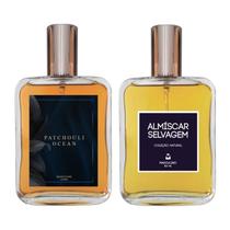 Kit Perfume - Patchouli Ocean + Almíscar Selvagem 100ml Kit Perfume - Patchouli Ocean + Almíscar Selvagem 100ml