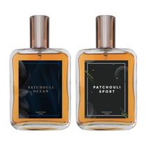 Kit Perfume - Patchouli Ocean + Patchouli Sport 100Ml