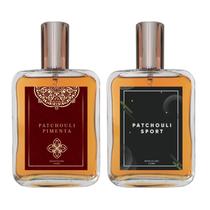 Kit Perfume - Patchouli Pimenta + Patchouli Sport 100ml Kit Perfume - Patchouli Pimenta + Patchouli Sport 100ml