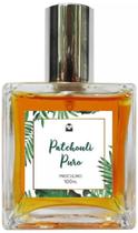 Kit Perfume Patchouli Puro 100Ml Masc. + Spray Portátil 10Ml