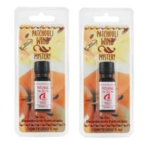 Kit Perfume Patchouli Wind Mistery Rugol - 2 Unidades com 5ml cada