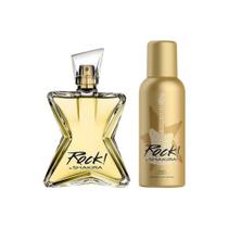 Kit Perfume Rock Eau De Toilette 80M + Desodorante 150Ml Kit Perfume Rock Eau De Toilette 80M + Desodorante 150Ml