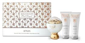 Kit Perfume Souvenir Floral Bouquet (Parfum 00 ml + Shower Gel 100 ml + Body Lotion 100 ml ) - Afnan