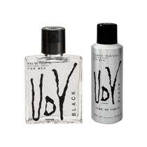 Kit Perfume Udv Black 100 ml + Desodorante Udv Black 200 ml - Ulric de Varens